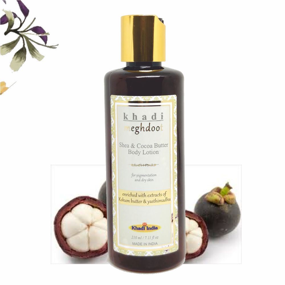 Khadi Meghdoot Shea & Cocoa Butter Body Lotion (210ml) Khadi Meghdoot Shea & Cocoa Butter Body Lotion (210ml)