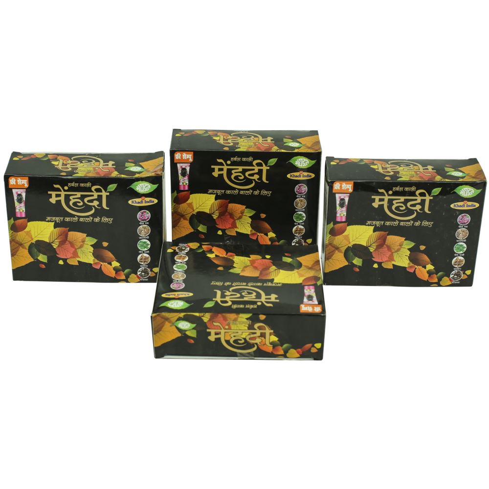 Meghdoot Herbal Kali Mehandi (100g, Pack of 4) Meghdoot Herbal Kali Mehandi (100g, Pack of 4)