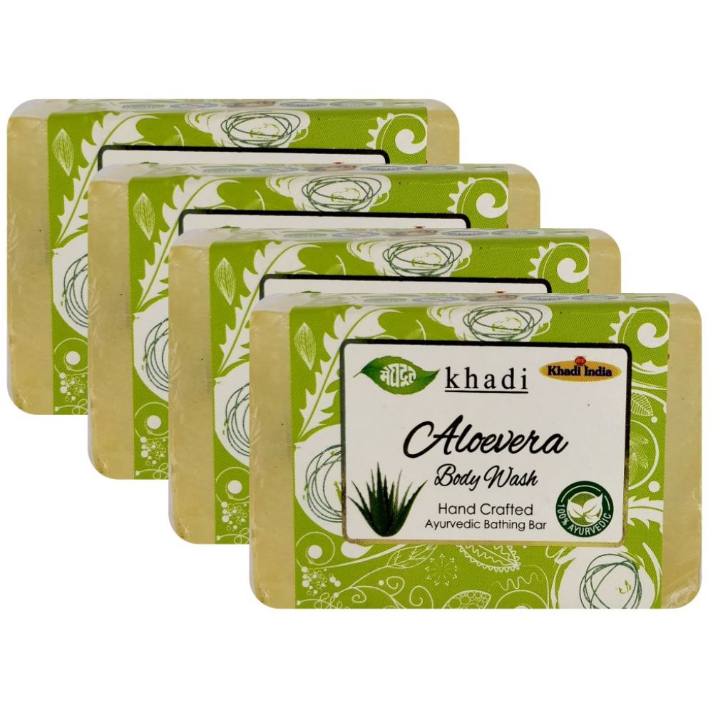 Meghdoot Aloevera Body Wash Soap (125g, Pack of 4) Meghdoot Aloevera Body Wash Soap (125g, Pack of 4)