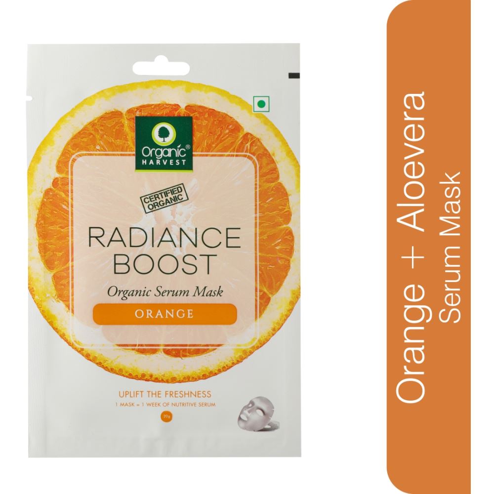 Organic Harvest Aroma Sheet Mask Orange (20g)