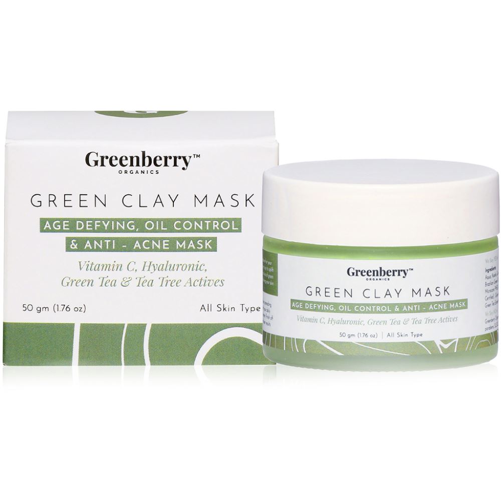 Greenberry Organics Green Clay Mask (50g)