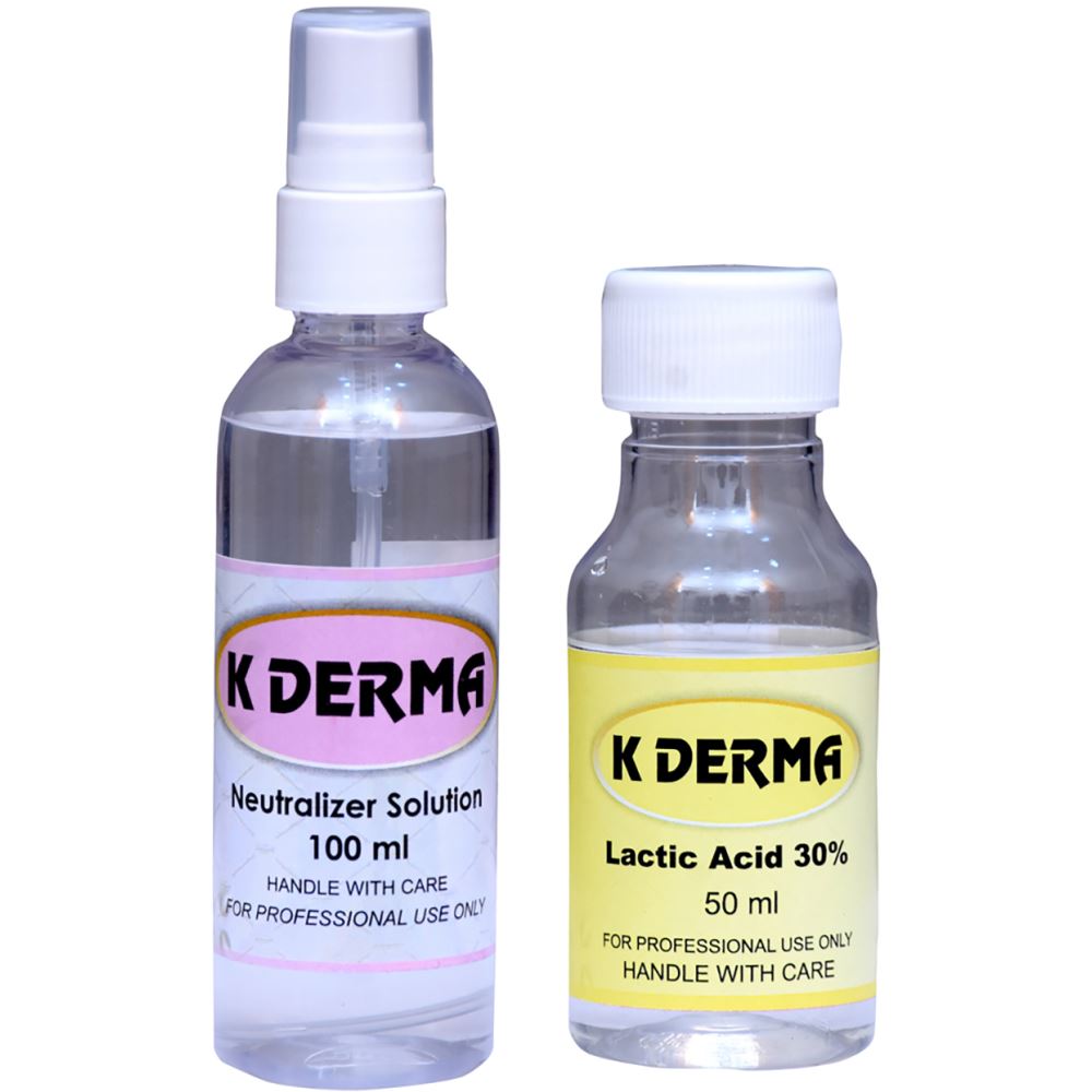 K Derma Lactic Acid 30%, Neutralizer (1Pack)