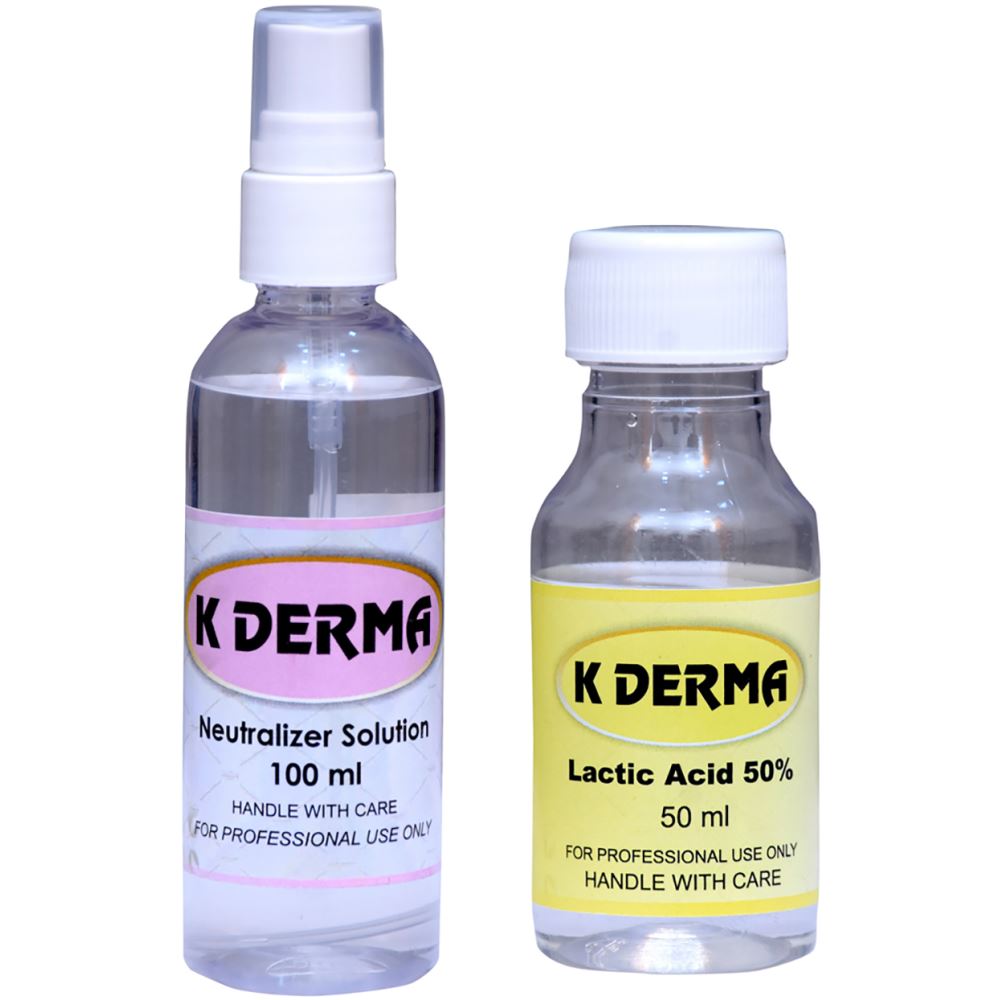 K Derma Lactic Acid 50%, Neutralizer (1Pack)