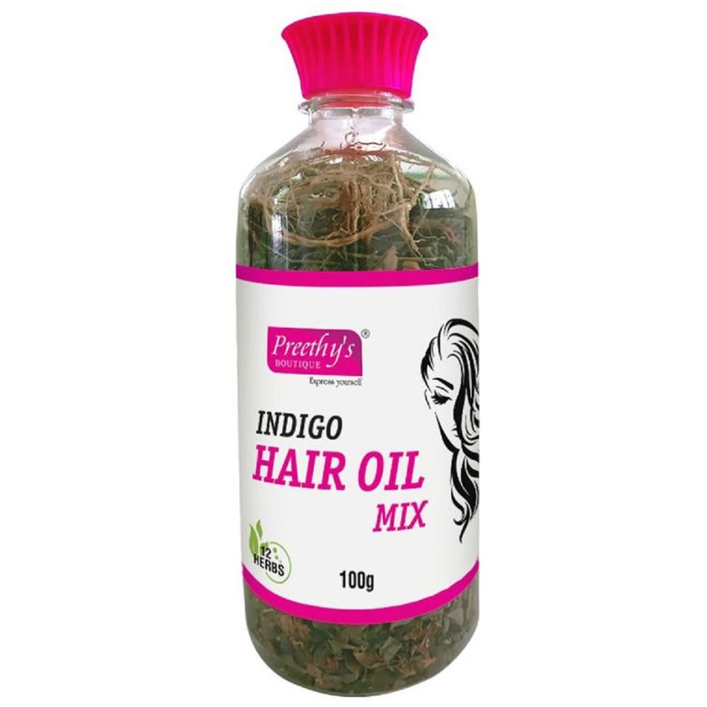 Preethy's Boutique Indigo Hair Oil Mix (100g)