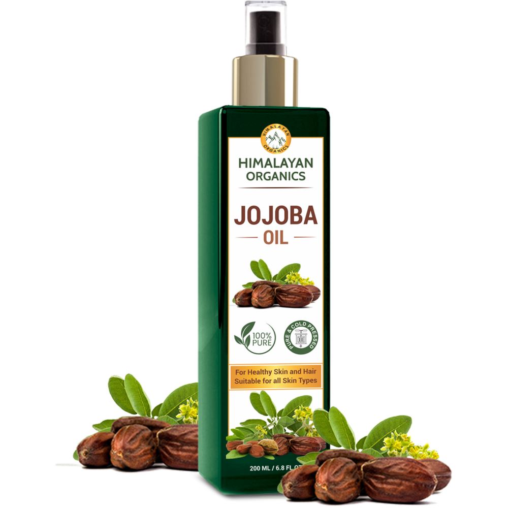 Himalayan Organics Cold Press Virgin Jojoba Oil (200ml) Himalayan Organics Cold Press Virgin Jojoba Oil (200ml)
