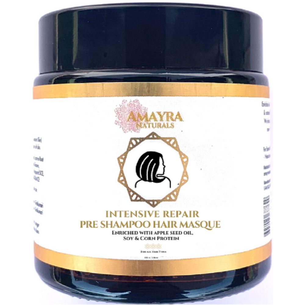 Amayra Naturals Intensive Repair Pre Shampoo Hair Masque (100g) Amayra Naturals Intensive Repair Pre Shampoo Hair Masque (100g)