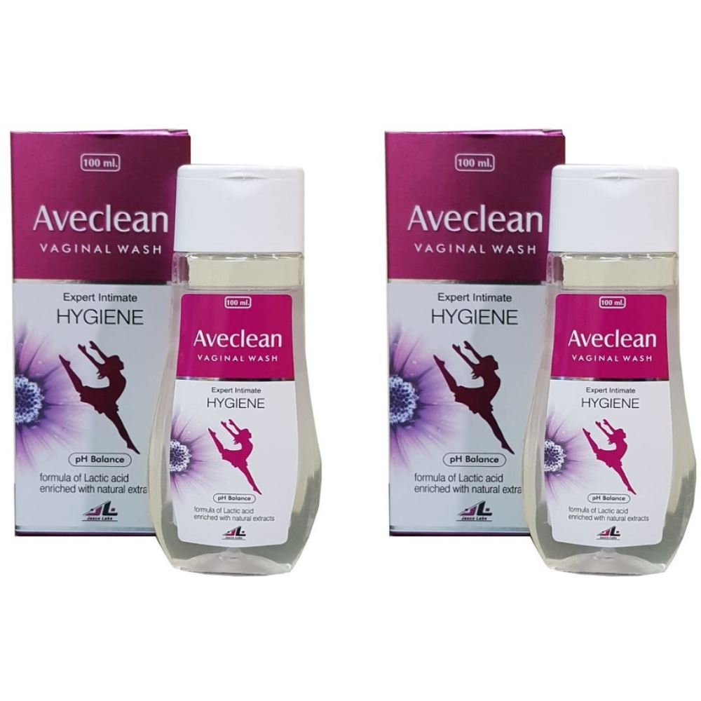 Nature Vedic Aveclean Vaginal Wash (100ml, Pack of 2) Nature Vedic Aveclean Vaginal Wash (100ml, Pack of 2)