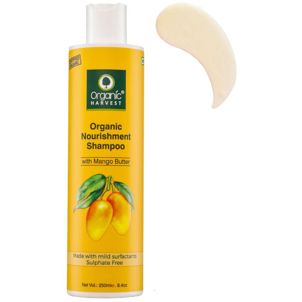 Organic Harvest Mango Butter Nourishing Shampoo (250ml)