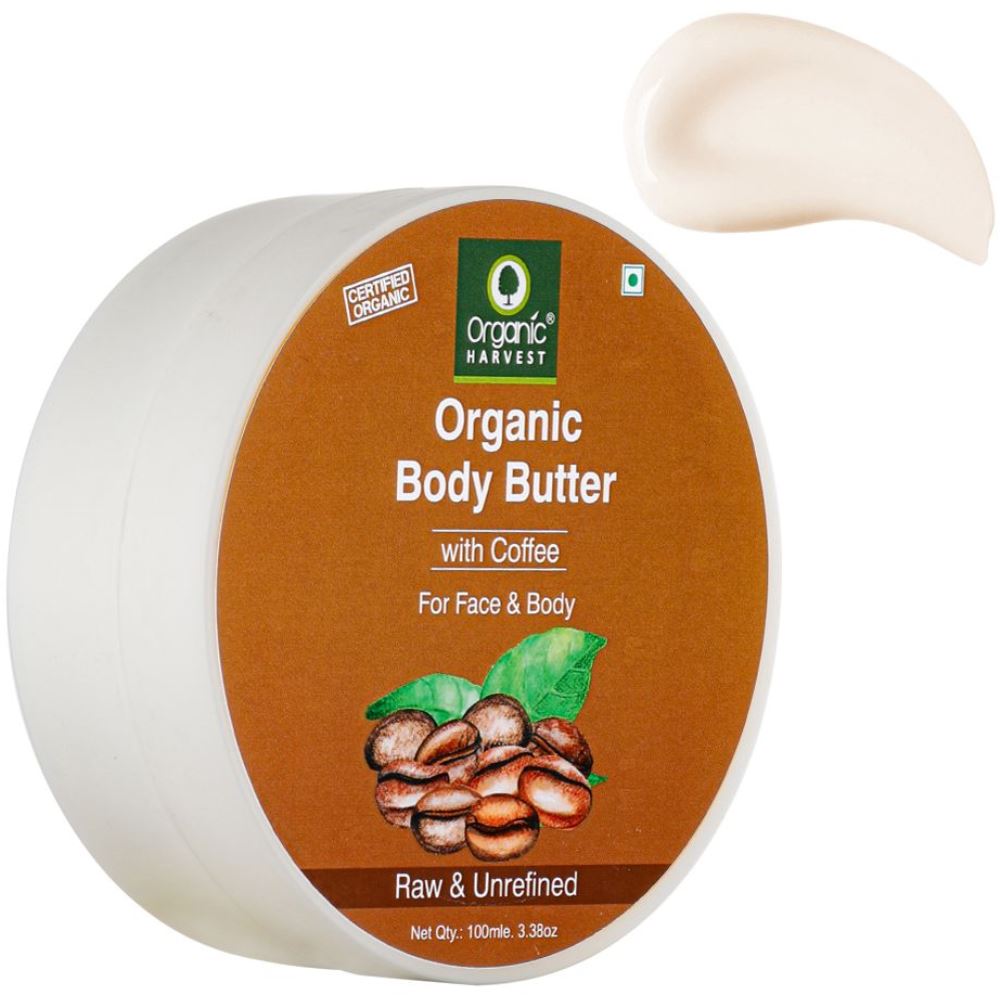 Organic Harvest Coffee Body Butter Cream (100ml)