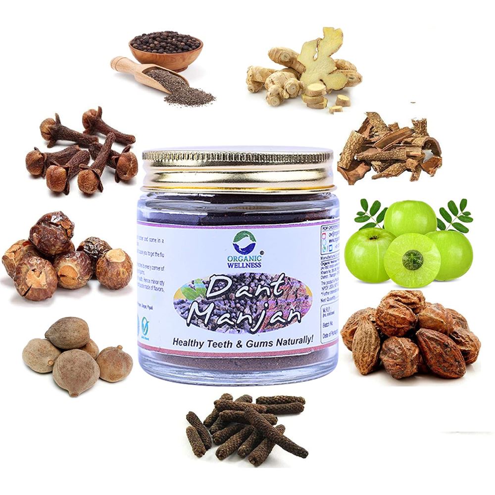 Organic Wellness Dant Manjan (40g) Organic Wellness Dant Manjan (40g)