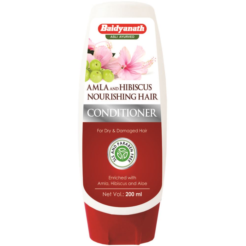 Baidyanath (Nagpur) Amla And Hibiscus Nourishing Hair Conditioner (200ml) Baidyanath (Nagpur) Amla And Hibiscus Nourishing Hair Conditioner (200ml)