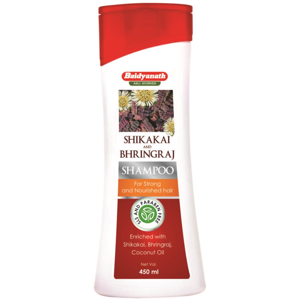 Baidyanath (Nagpur) Shikakai And Bhringraj Nourishing Shampoo (450ml) Baidyanath (Nagpur) Shikakai And Bhringraj Nourishing Shampoo (450ml)