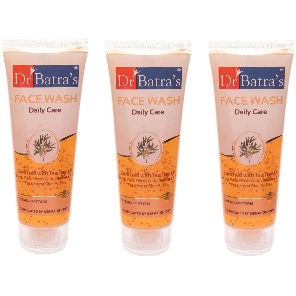 Dr Batras Daily Care Facewash (100g, Pack of 3)