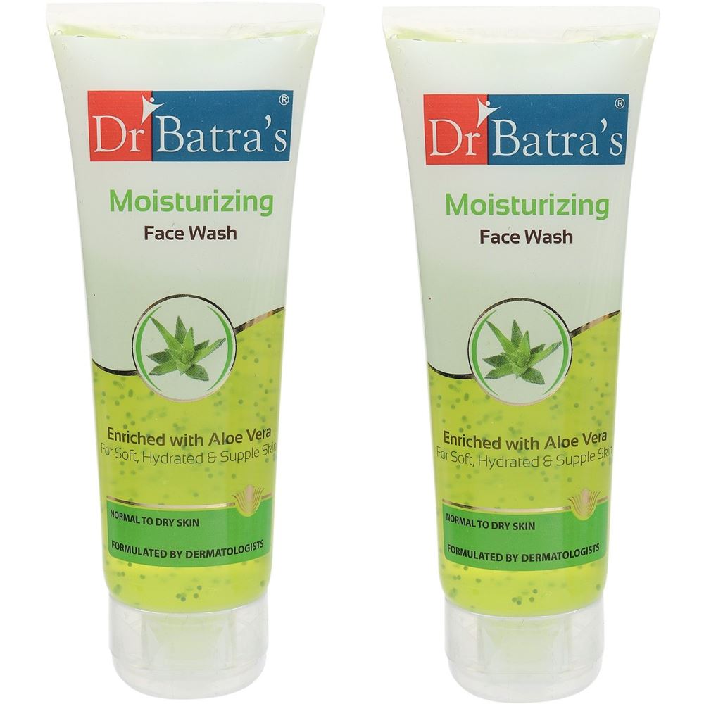 Dr Batras Moisturizing Facewash (100g, Pack of 2)