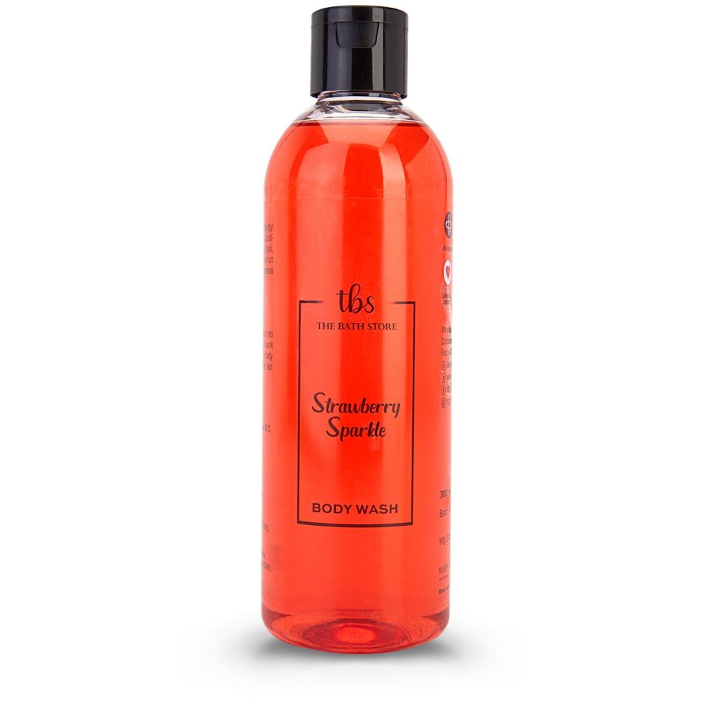 The Bath Store Strawberry Sparkle Body Wash (300ml) The Bath Store Strawberry Sparkle Body Wash (300ml)