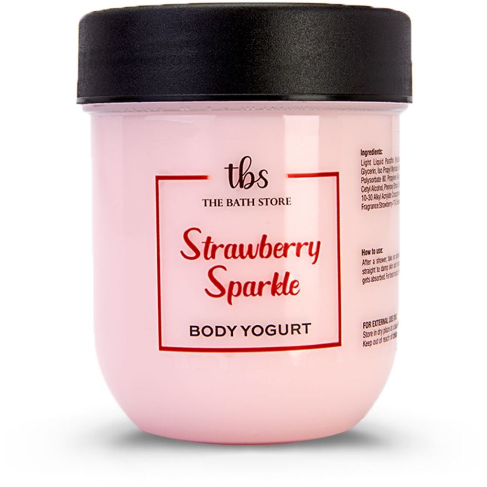 The Bath Store Strawberry Sparkle Body Yogurt (200g)