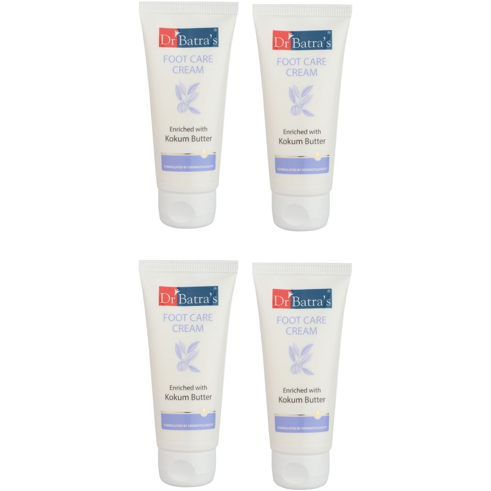 Dr Batras Foot Care Cream (50g, Pack of 4) Dr Batras Foot Care Cream (50g, Pack of 4)