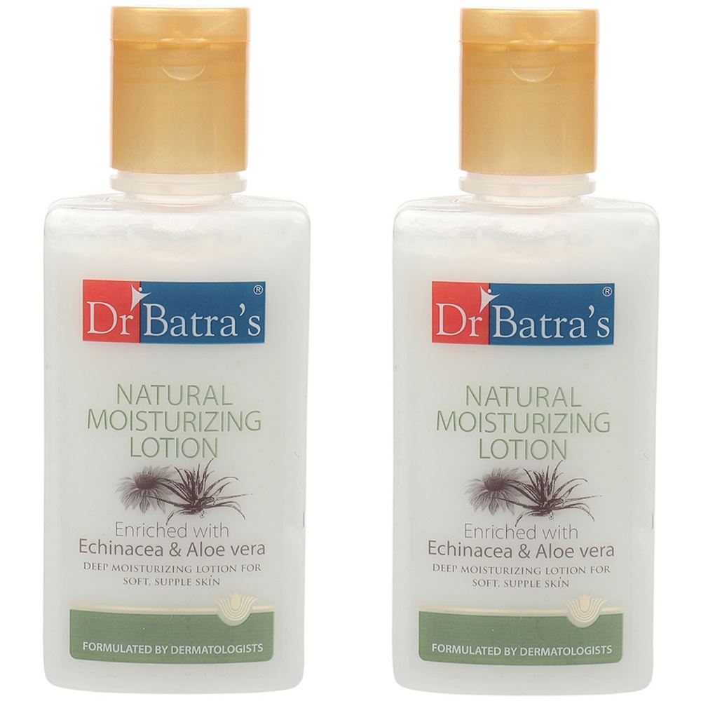 Dr Batras Natural Moisturizing Lotion (100ml, Pack of 2)