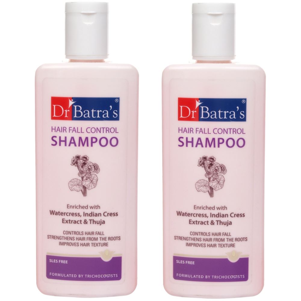 Dr Batras Hair Fall Control Shampoo (200ml, Pack of 2)