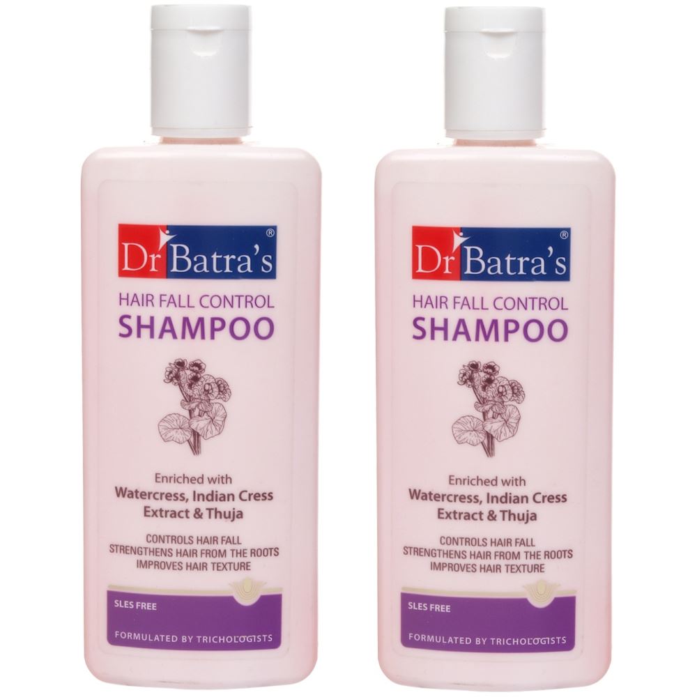 Dr Batras Hair Fall Control Shampoo (200ml, Pack of 2) Dr Batras Hair Fall Control Shampoo (200ml, Pack of 2)