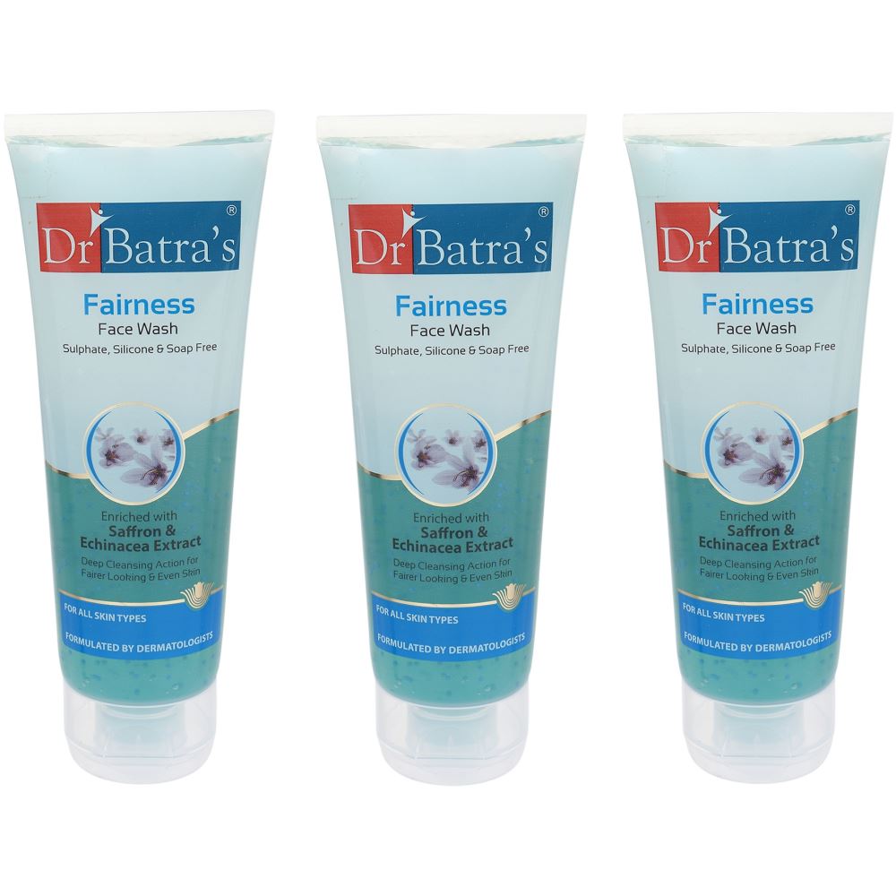 Dr Batras Fairness Facewash (100g, Pack of 3)