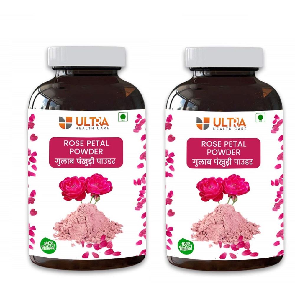 Ultra Healthcare Rose Petal Powder (300g, Pack of 2)