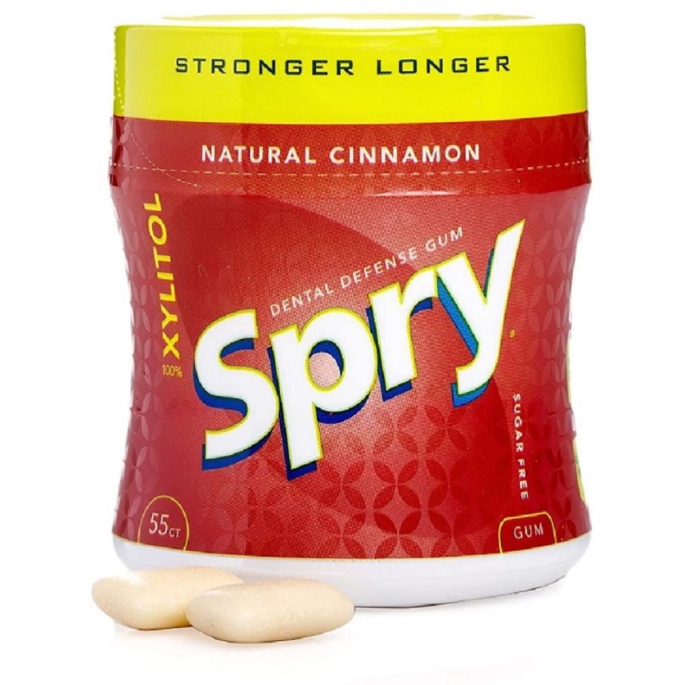 Xlear Xylitol Spry Dental Defence Cinnamon Gum (55pcs) Xlear Xylitol Spry Dental Defence Cinnamon Gum (55pcs)