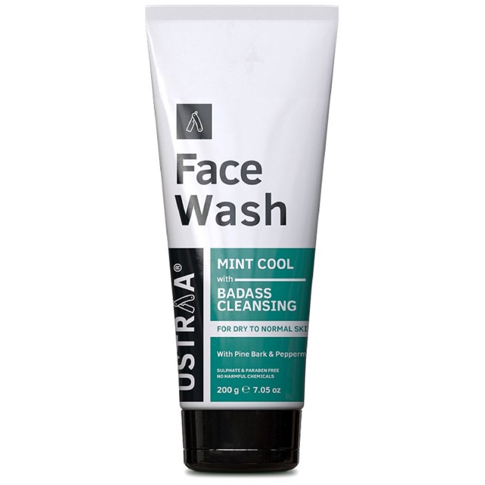 Ustraa Mint Cool Face Wash (200g)