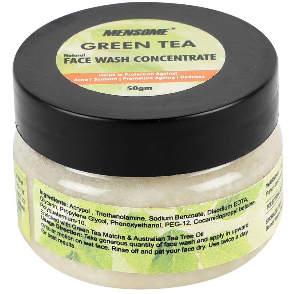 Mensome Natural Green Tea Concentrate Face Wash (50g)