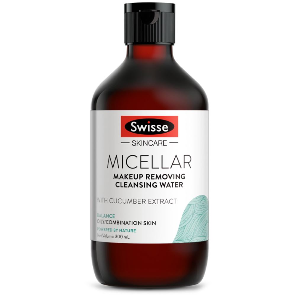 Swisse Skincare Micellar Makeup Removing Cleansing Water (300ml)
