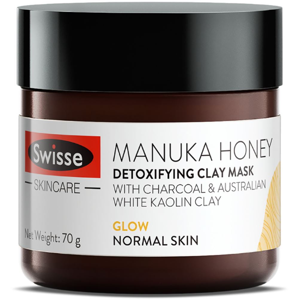 Swisse Skincare Manuka Honey Detoxifying Clay Mask (70g)