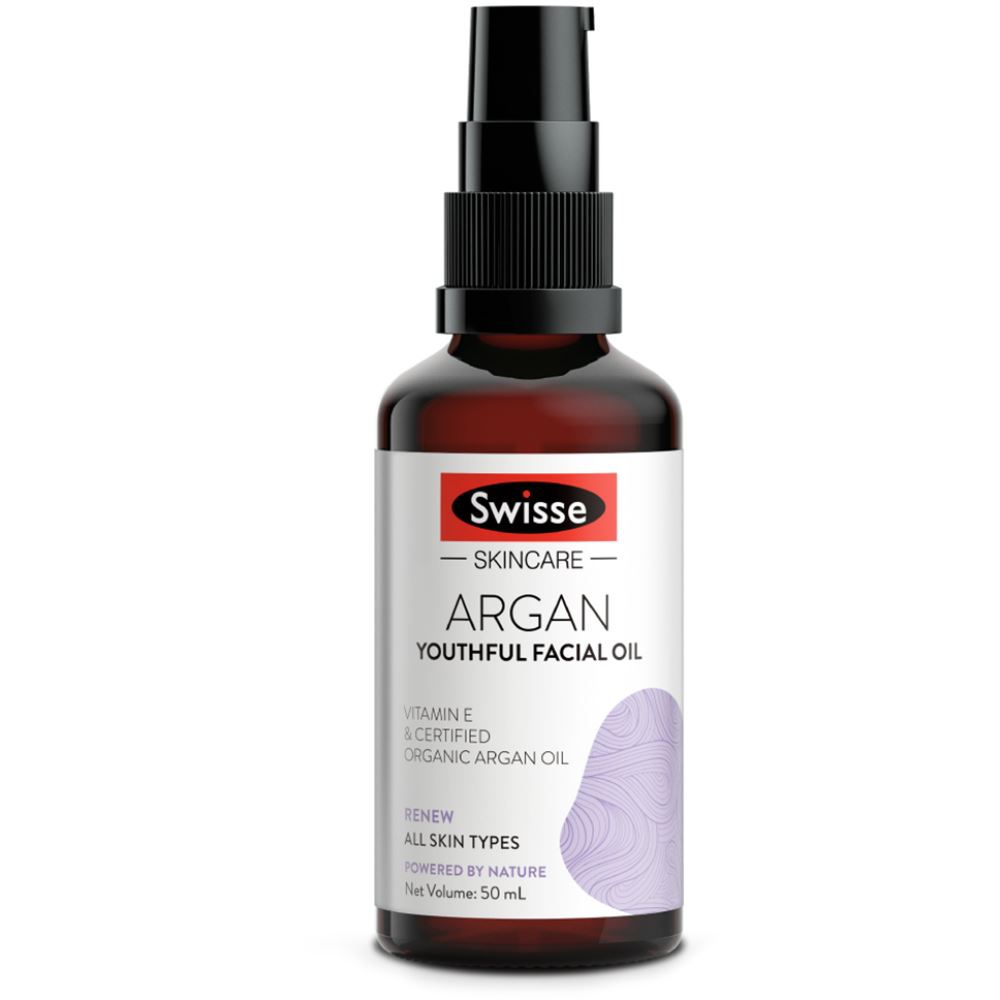 Swisse Skincare Argan Youthful Facial Oil (50ml)