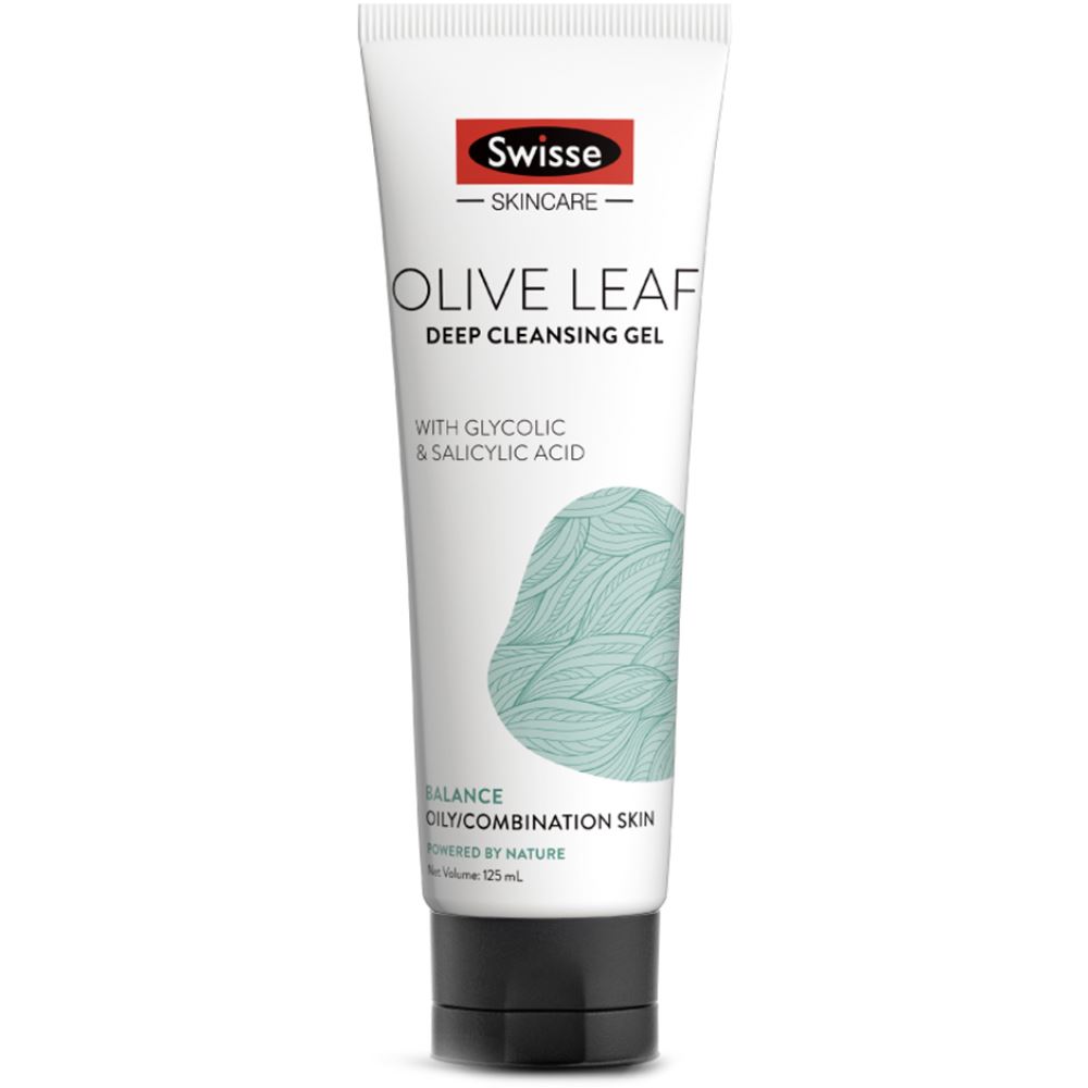 Swisse Skincare Olive Leaf Deep Cleansing Gel (125ml)
