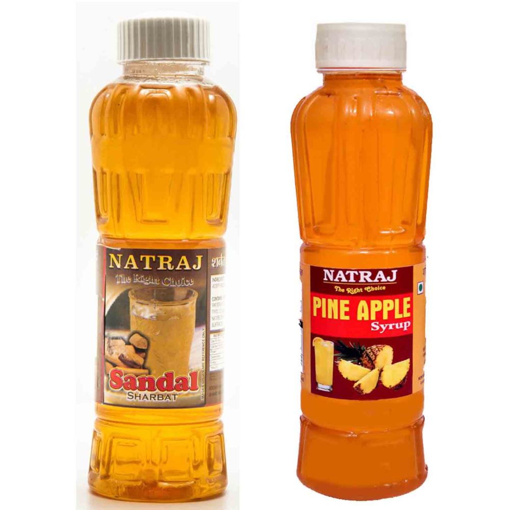 Natraj Sandal & Pineapple Sharbat Combo (1Pack)