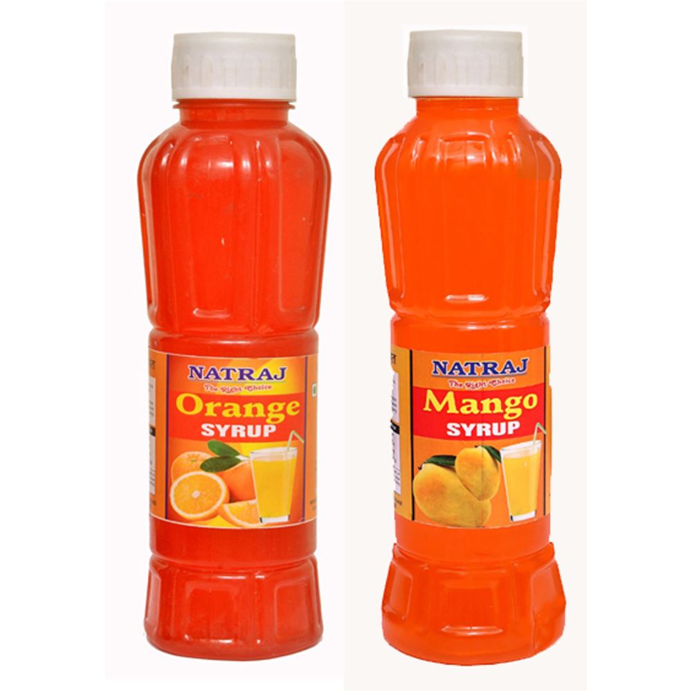 Natraj Orange & Mango Sharbat Combo (1Pack)
