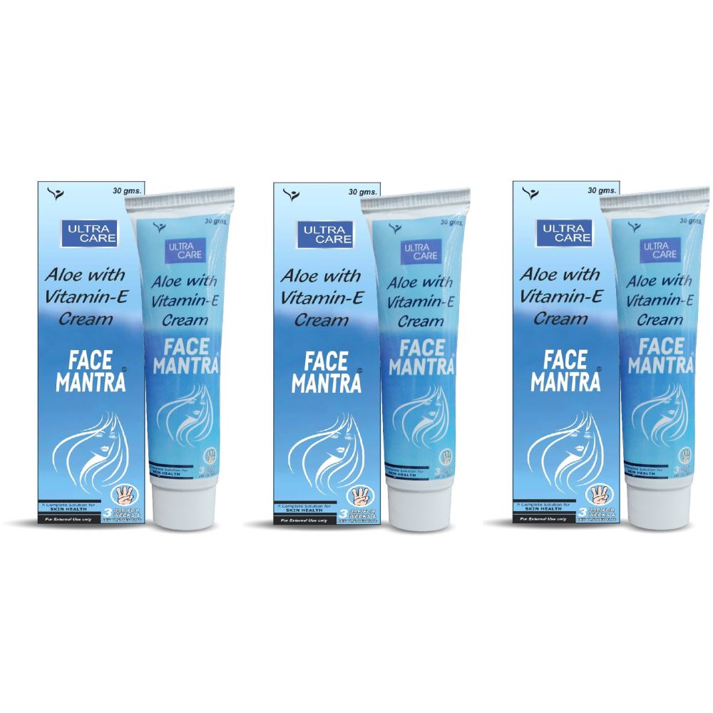 Tantraxx Face Mantra (Alova With Vitamin - E Cream ) (30g, Pack of 3) Tantraxx Face Mantra (Alova With Vitamin - E Cream ) (30g, Pack of 3)