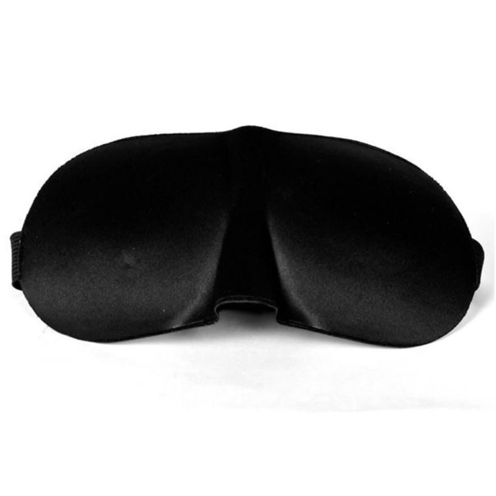 Viaggi 3D Blindfold Eye Shades, Eye Mask, Sleep Eye Mask (Black) (1pcs)