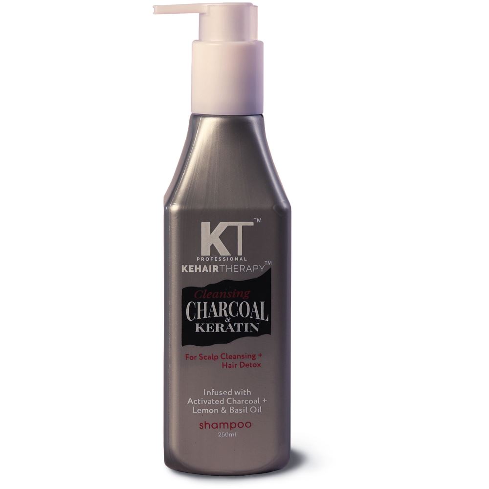 KT Charcoal & Keratin Shampoo (250ml)