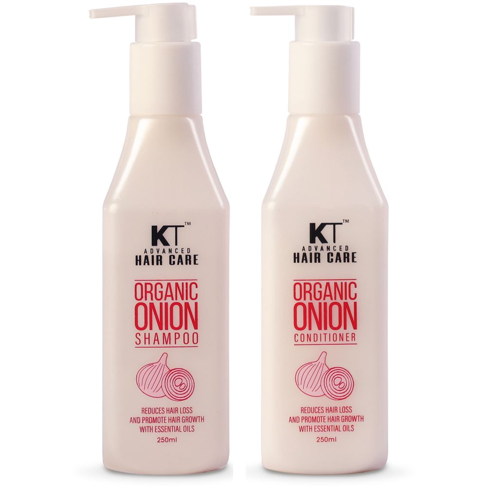 KT Organic Onion Shampoo & Conditioner Combo (1Pack)