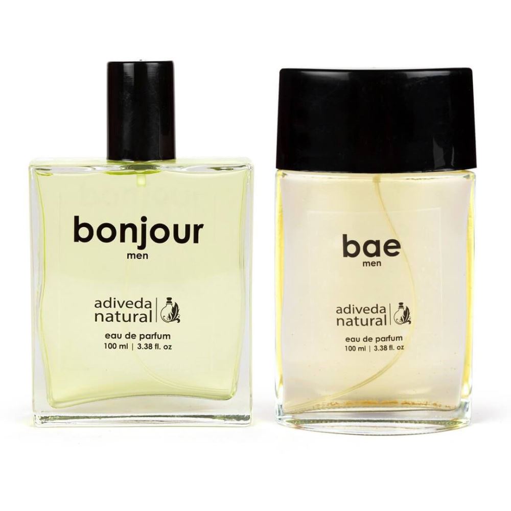 Adiveda Natural Bae & Bonjour Perfume Combo  (1Pack)