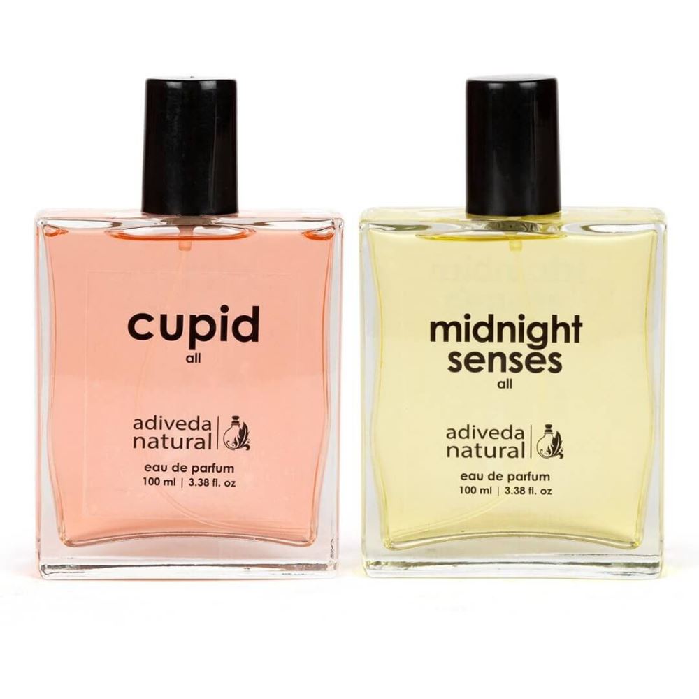 Adiveda Natural Cupid & Midnight Senses For Men and Women Perfume Combo (1Pack)