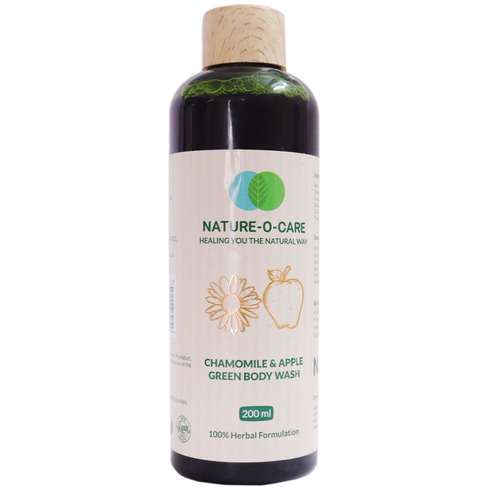 Nature O Care Chamomile & Apple Green Body Wash (200ml) Nature O Care Chamomile & Apple Green Body Wash (200ml)