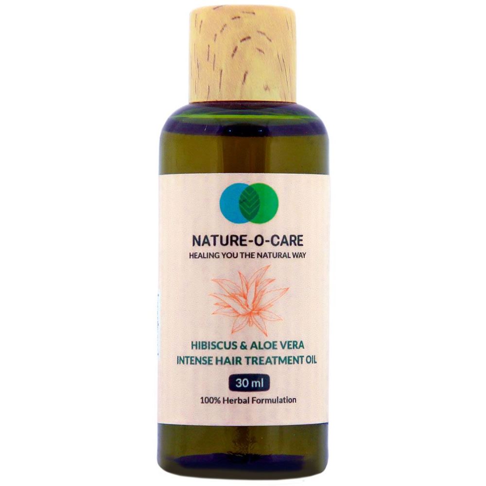 Nature O Care Hibiscus & Aloe Vera Intense Hair Treatment Oil (30ml)