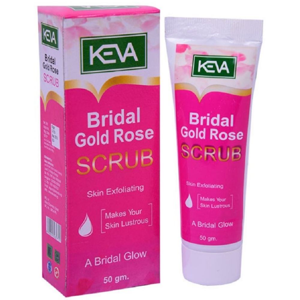 Keva Bridal Gold Rose Scrub (50g)