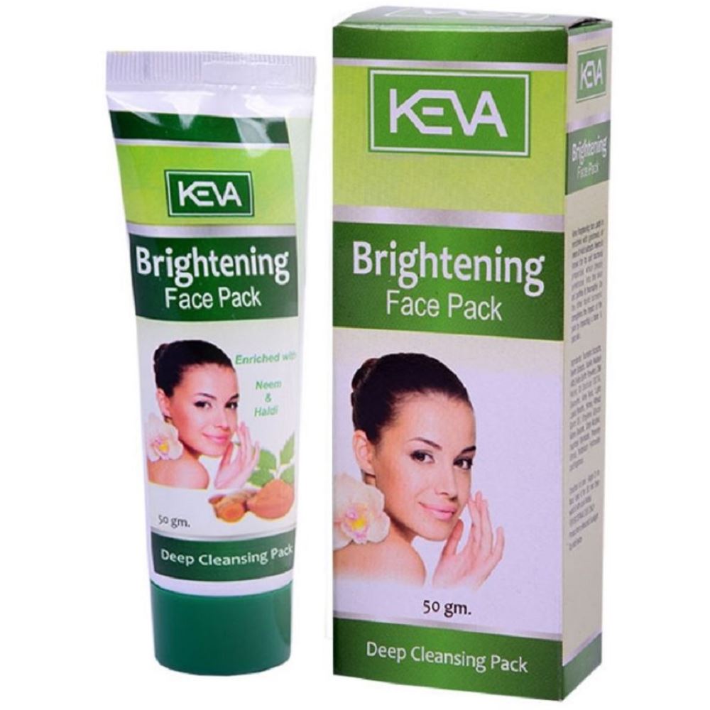 Keva Brightening Herbal Face Pack  (50g)