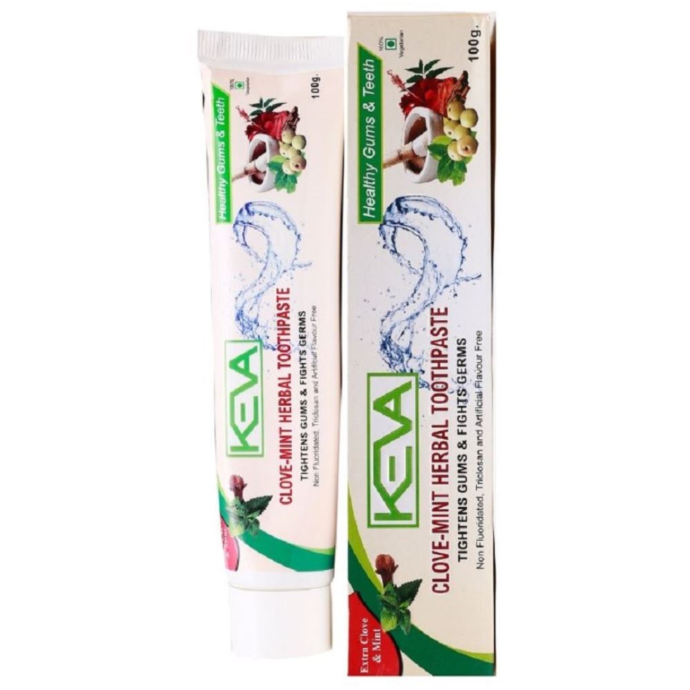 Keva Clove Mint Herbal Toothpaste (100g)