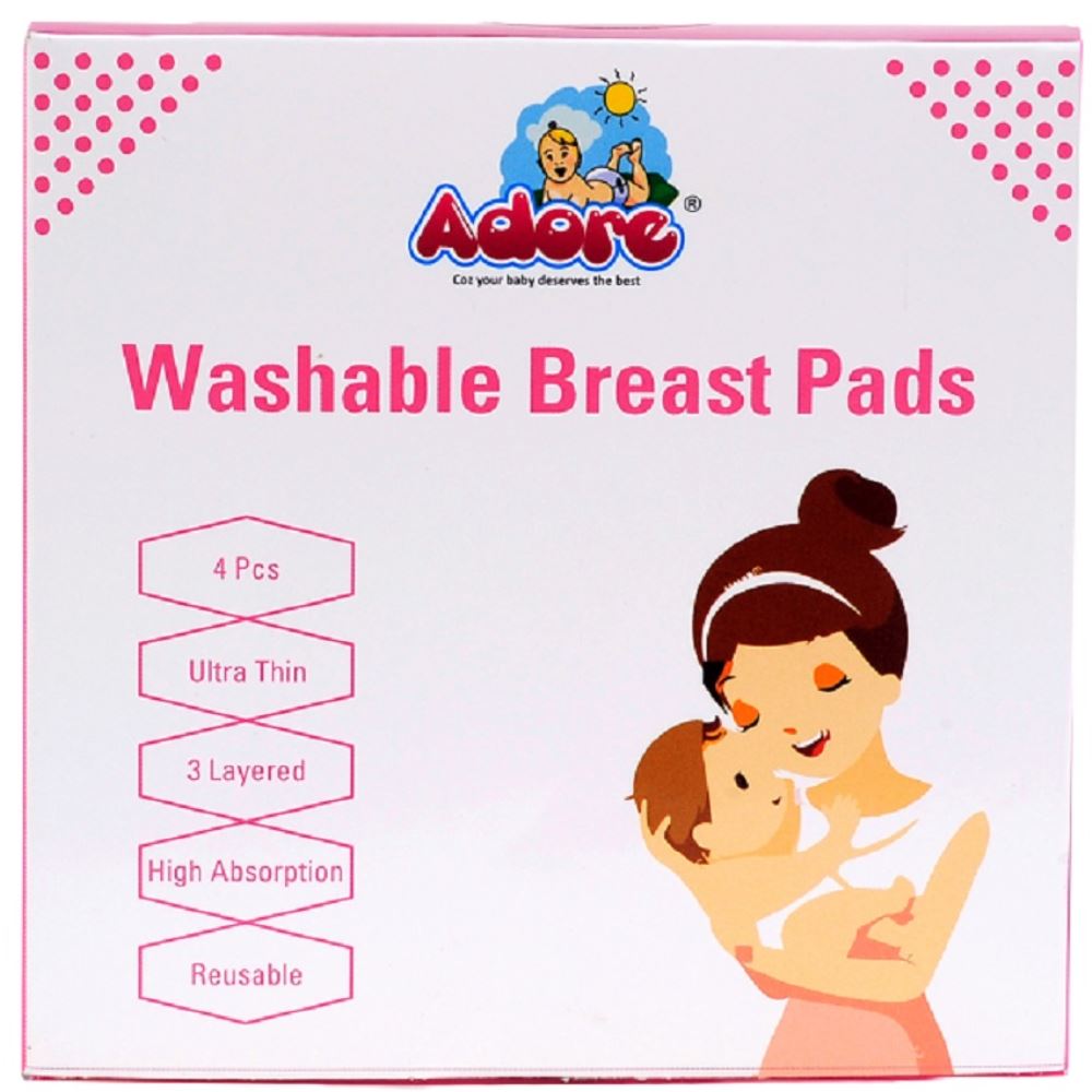 Adore Washable Breast Pad (4pcs)