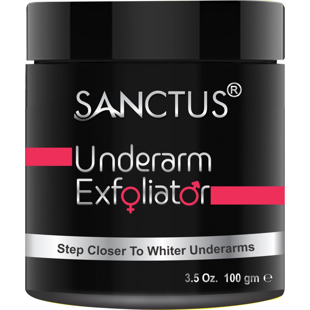 Sanctus Underarm Exfoliator Organic Armpit Lightening & Brightening (100g)