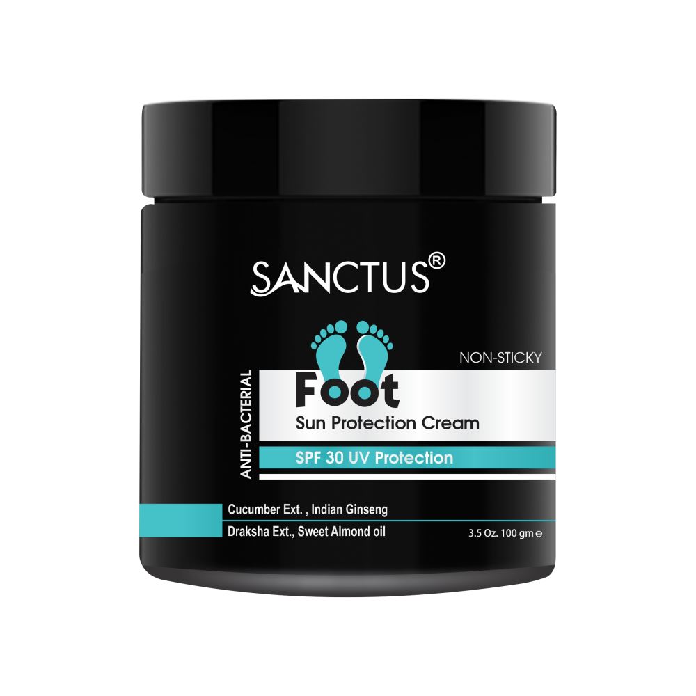 Sanctus Foot Cream For Sun Protection With Spf 30 (100g)
