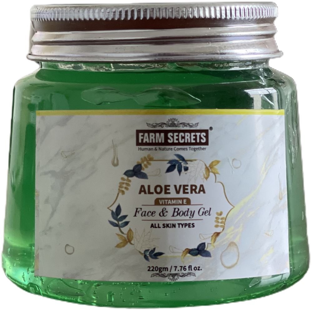 Farm Secrets Aloe Vera Face And Body Gel (220g)